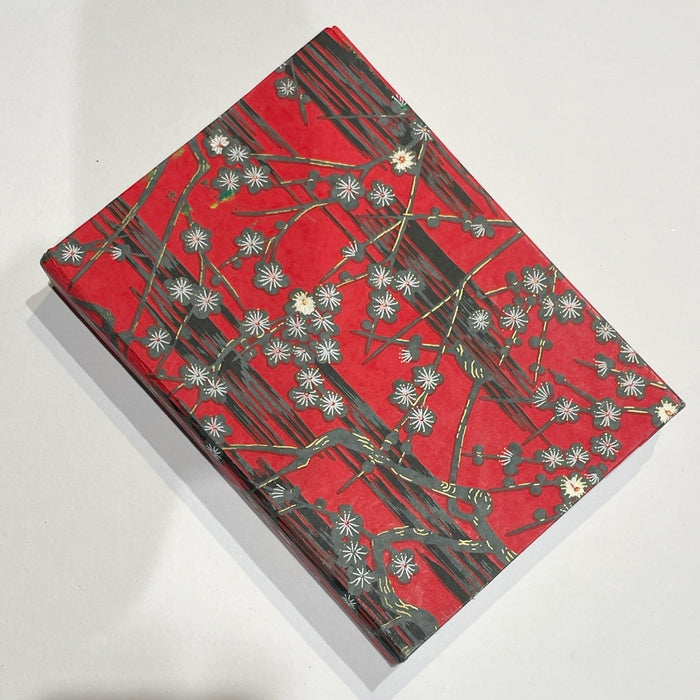 Handstitched and fully cased journal approx A5