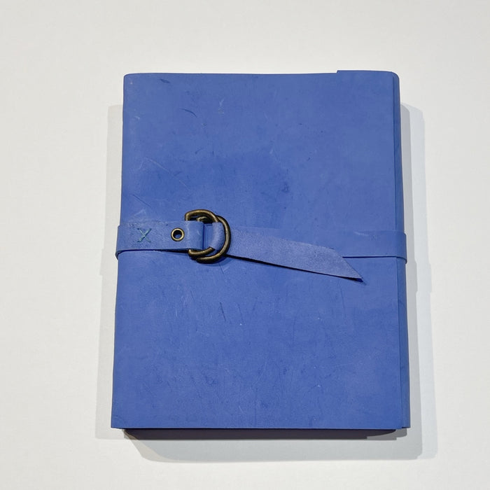Handstitched leatherbound journal