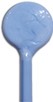 Singles - PER EACH - disc beads - opaque glass (approx 15.5mm x 6.75mm)