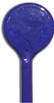 Singles - PER EACH - disc beads - opaque glass (approx 15.5mm x 6.75mm)