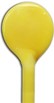Singles - PER EACH - disc beads - opaque glass (approx 15.5mm x 6.75mm)