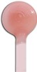 Singles - PER EACH - disc beads - opaque glass (approx 15.5mm x 6.75mm)