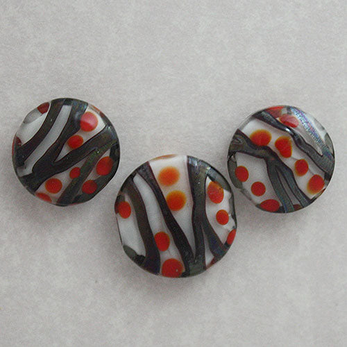Set of 3  - Strata - tabs - Grey/Red/Silver Plum