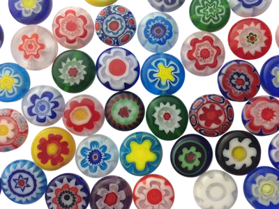 What are millefiori or murrini?