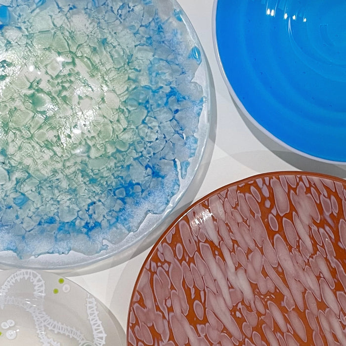 Kiln Glass - Bowls, Plates, Platters, Clocks, Light catchers, Wind chimes