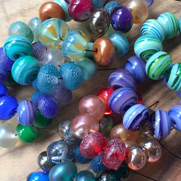 Handmade Glass Beads, Pendants and Beads Sets