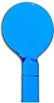 Singles - PER EACH - Spacers (Effetre/Moretti) - Transparents (PLAIN - not etched), two sizes - 1.8mm mandrels