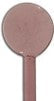 Singles - PER EACH - Spacers (Effetre/Moretti) - Transparents (PLAIN - not etched), two sizes - 1.8mm mandrels