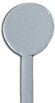 Singles - PER EACH - Spacers (Effetre/Moretti) - Transparents (PLAIN - not etched), two sizes - 1.8mm mandrels
