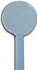 Singles - PER EACH - Spacers (Effetre/Moretti) - Transparents (PLAIN - not etched), two sizes - 1.8mm mandrels