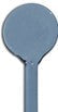 Singles - PER EACH - Spacers (Effetre/Moretti) - Transparents (PLAIN - not etched), two sizes - 1.8mm mandrels