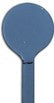 Singles - PER EACH - Spacers (Effetre/Moretti) - Transparents (PLAIN - not etched), two sizes - 1.8mm mandrels