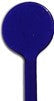 Singles - PER EACH - Spacers (Effetre/Moretti) - Transparents (PLAIN - not etched), two sizes - 1.8mm mandrels