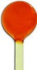 Singles - PER EACH - Spacers (Effetre/Moretti) - Transparents (PLAIN - not etched), two sizes - 1.8mm mandrels