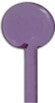 Singles - PER EACH - Spacers (Effetre/Moretti) - Transparents (PLAIN - not etched), two sizes - 1.8mm mandrels