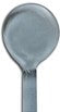 Singles - PER EACH - Spacers (Effetre/Moretti) - Transparents (PLAIN - not etched), two sizes - 1.8mm mandrels
