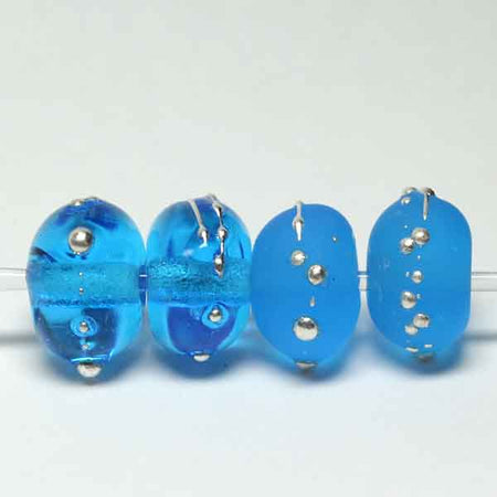 Pairs - left plain, right etched