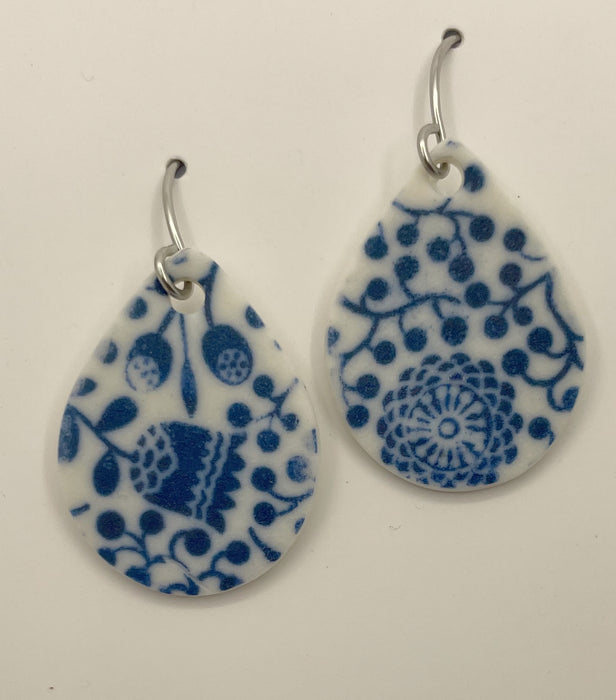 Porcelain earrings 10