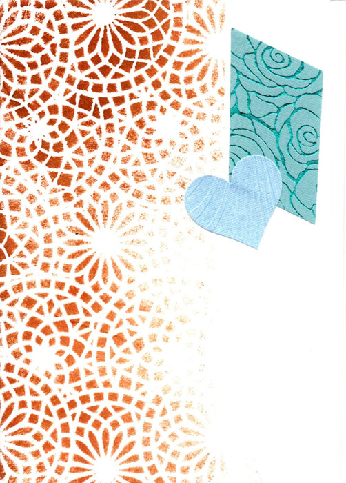 Decorated handbound book/journal A5
