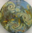 Singles - PER EACH - Tabs - Transparent base with raku frit - 0011R