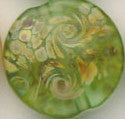 Singles - PER EACH - Tabs - Transparent base with raku frit - 0011R