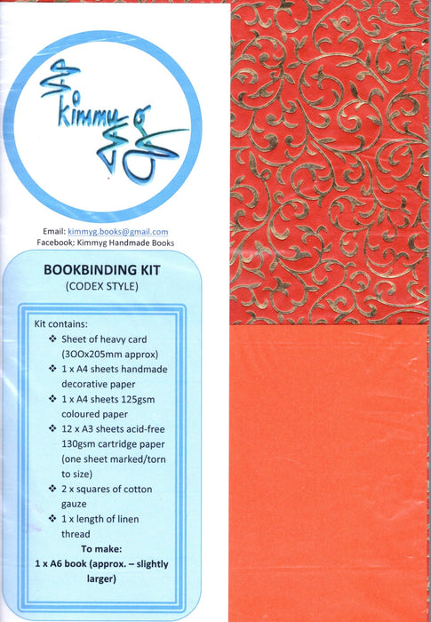 Handmade Book Kit 1010 approx A6