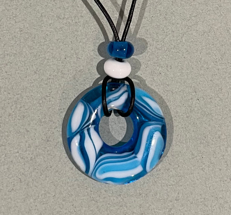 Freshmint fused pendant - large adjustable