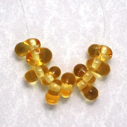 Set of 10 - Bean beads